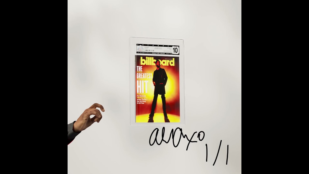 The Weeknd Billboard NFT