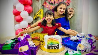 Ammus Birthday Party Rainbow Cake Surprise & Family Dance Fun V5 Family Show