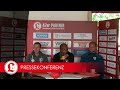 Regionalligateam: Pressekonferenz nach dem Spiel Lichtenberg 47 – Babelsberg 03