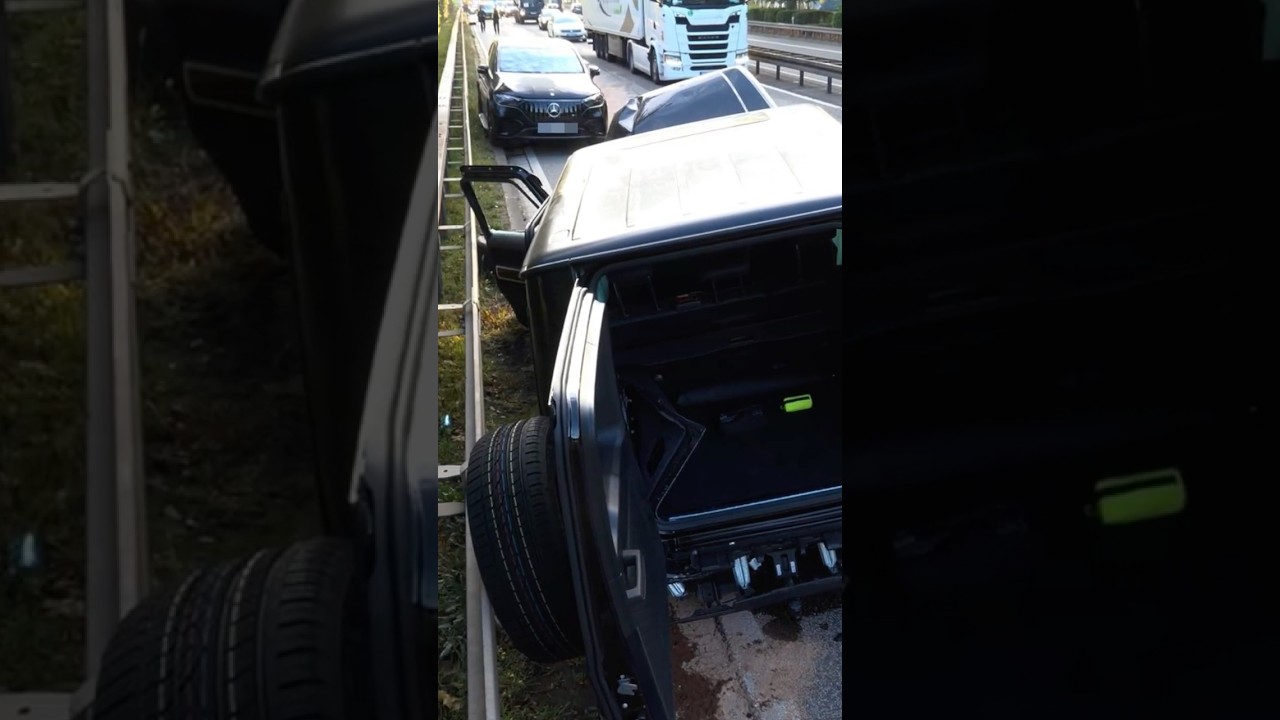 Mega Chaos auf der A620 am Morgen - Bremsscheibe wird zum Geschoss