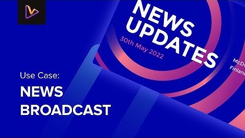 News Delivery with AI-presenter using vidBoard