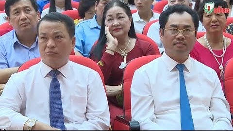 Truyền hình Thái Nguyên đưa tin về lễ Khai giảng năm học 2019 -2020 tại Đại học Thái Nguyên