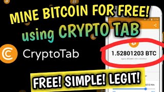 Mine bitcoin on Android! Using Cryptotab browser screenshot 4
