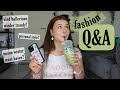 Fashion Q&amp;A!!🖤✨ Wie hat sich mein Style verändert?