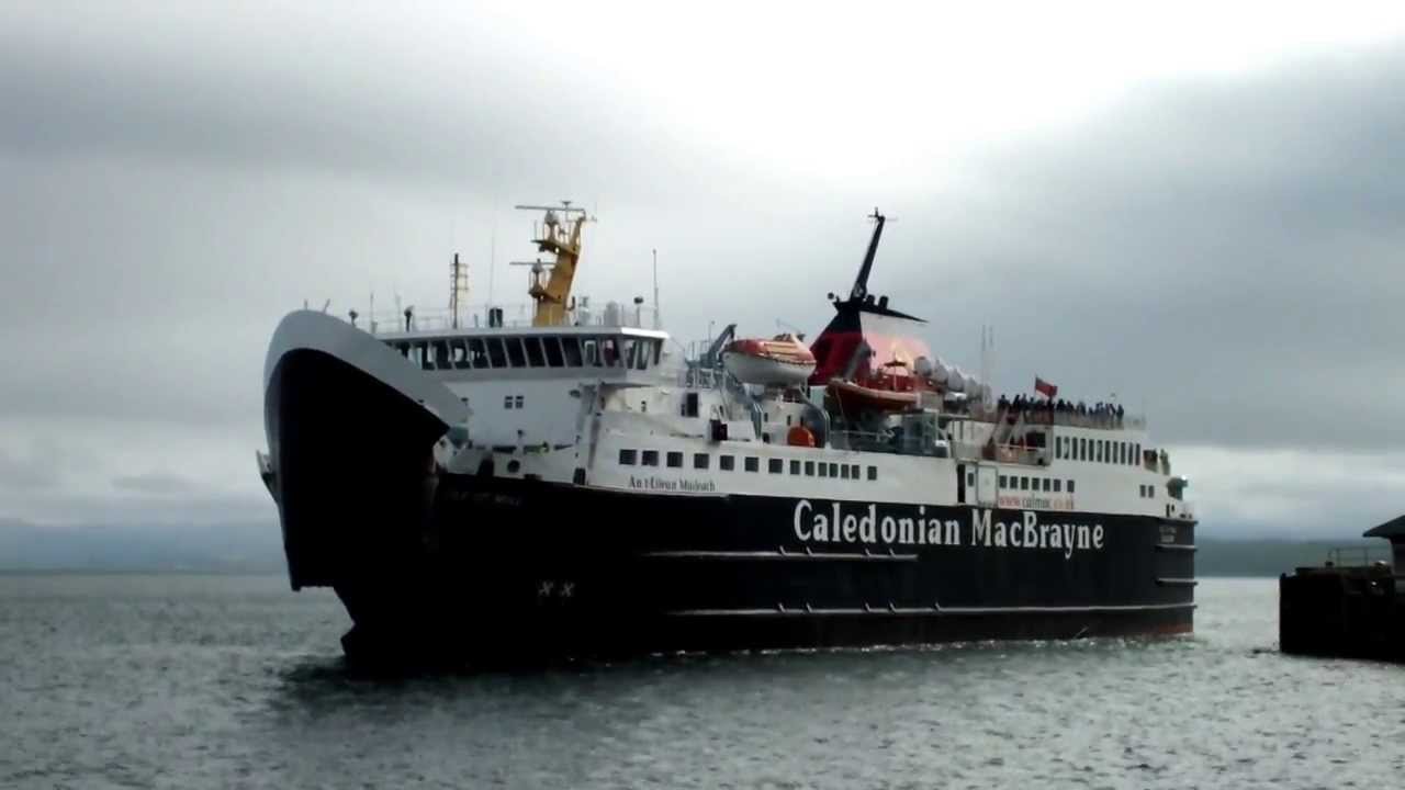 Ferry arriving in Craignure, Isle of Mull
