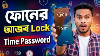 💥 ফোনের আজব লক টাইম পাসওয়ার্ড! 😲 | Screen Lock Time Password 🔐 | time password kivabe dey? 🤔