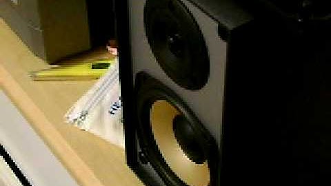 Pioneer S-HF21LR Series Bookshelf Speakers.