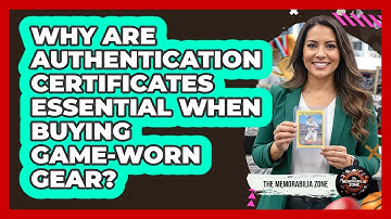 Why Are Authentication Certificates Essential When Buying Game-worn Gear? - The Memorabilia Zone