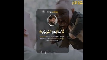 سورة التين القارئ رعد الكردي