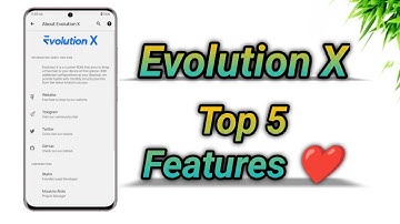 Evolution X v5.7 - Top 5 Features to try 😍 | Best Feature Packed OS ?? 😍