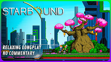 A Quiet Journey Through the Stars✨| Starbound No Commentary Gameplay | #1