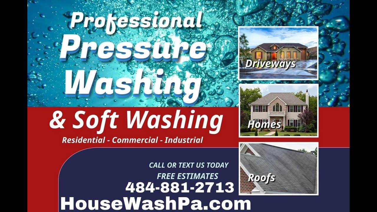 West Chester PA Power Washing - YouTube