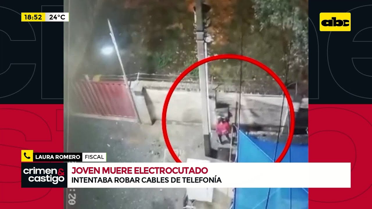 Joven muere electrocutado al intentar robar cables de una antena ...