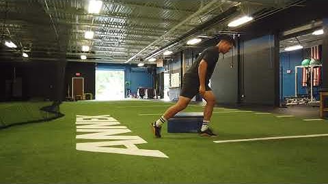 Annex Sports Performance - Box Depth Drop into Split Stance