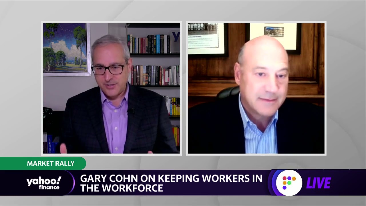 Gary Cohn on getting people back to work: How do we motivate people and get them back to work?