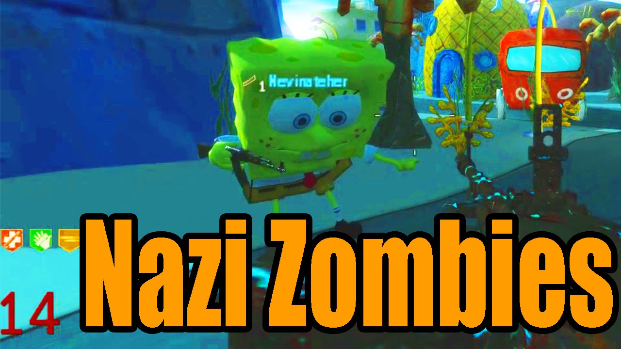 Spongebob Nazi Zombies! Part 1 YouTube