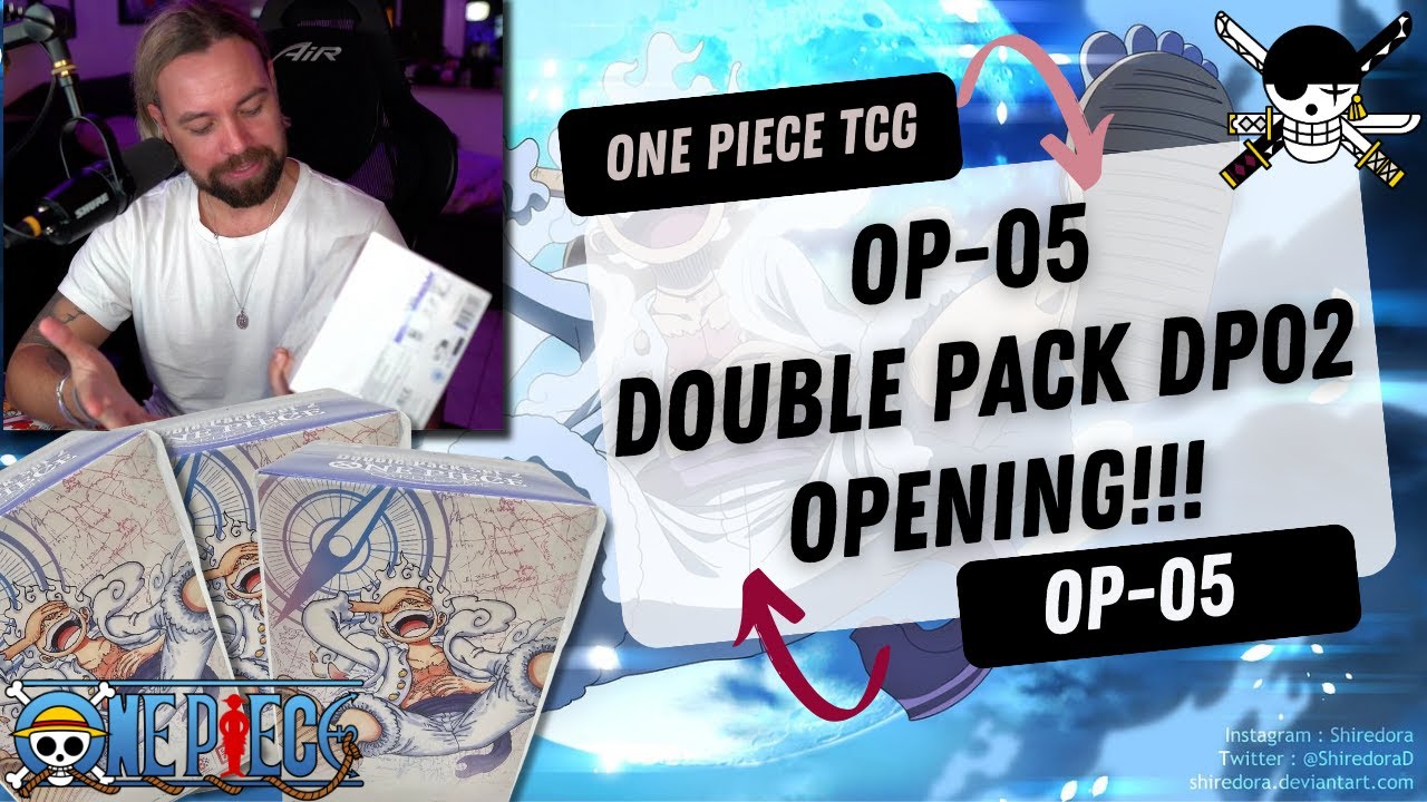 ONE PIECE TCG // DAS IST NICHT PASSIERT!! 😱😱 OP05 Douple Pack DP02 Opening!