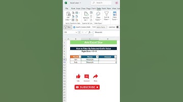 Filter Shortcut #excel #youtubeshorts #shorts  #excelshortcuts #shortvideo  #youtuber #exceltips #yt