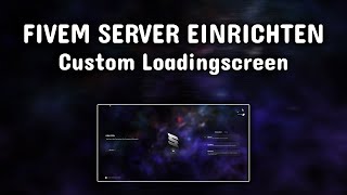 FiveM Server einrichten | Custom Loadingscreen + Download [Deutsch/German] #57