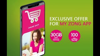 Zong Super Weekly Premium Package Offer 30GB
