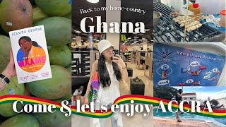 Homecoming to Ghana 🇬🇭 Street food:Kebab +Shopping Malls 🏠🌍 Ghana Diaries ep.02 🎬