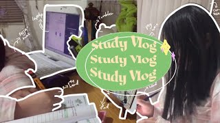 study vlog 🍵 more relax, stu(dying), short trip, day offs, weekdays, ft @dinx16