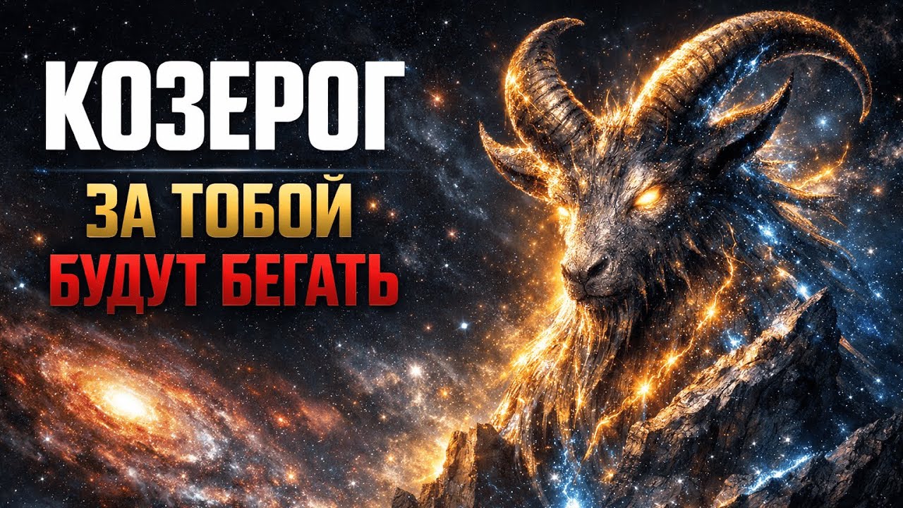 КОЗЕРОГ♑: ТЕПЕРЬ ОНИ БУДУТ БЕГАТЬ ЗА ТОБОЙ — ЗАКОН ВСТУПИЛ В СИЛУ. ГОРОСКОП