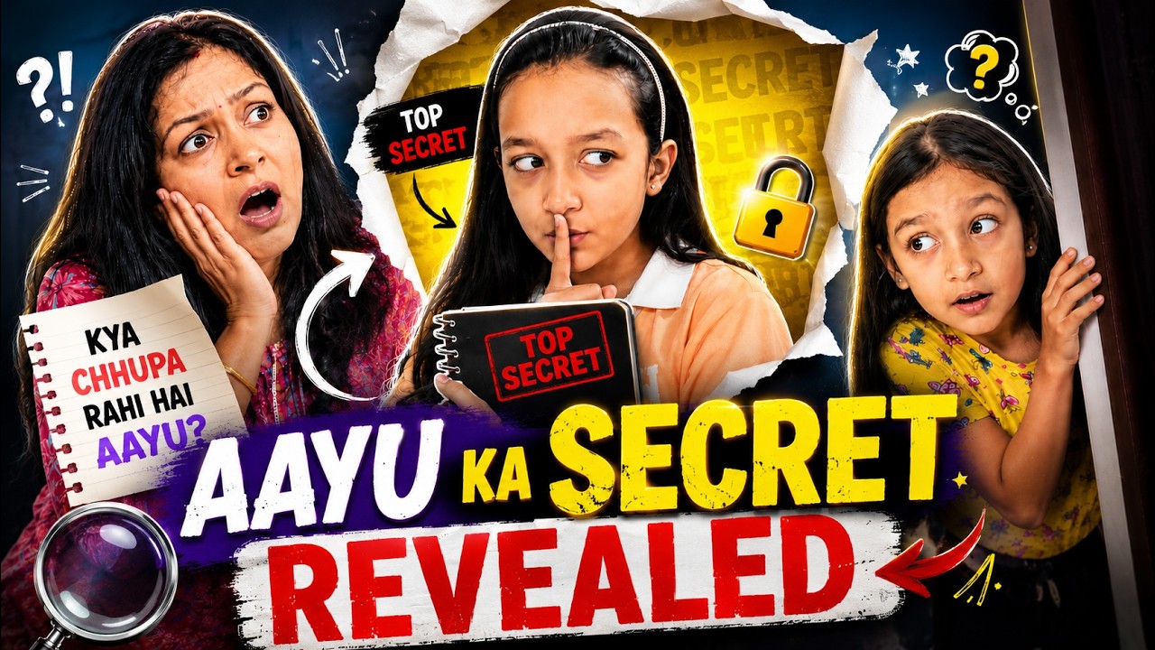 AAYU KA SECRET REVEALED 😱🫢😎 | Finally Secret Revealed 😱 | Aayu and Vanu