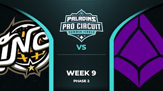 PALADINS Pro Circuit: Tempest Team vs InControl Nation (Phase 2 Week 9)