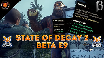 Beta Skills: Soundproofing, Cooking and Craftsmanship! (State of Decay 2 Open Beta Episode 9!)