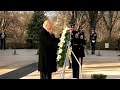 Trump lays wreath at Tomb of the Unknown Soldier