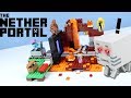 LEGO Minecraft The Nether Portal Speed Build Toy Review 2018