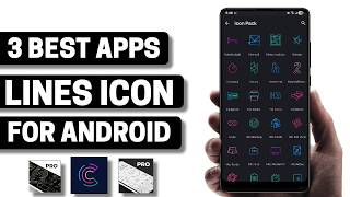3 Best Lines Icon Pack Apps for Android 2026 screenshot 2