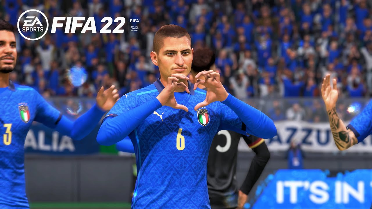 FIFA 22 ITALY vs GERMANY UEFA NATIONS LEAGUE Gameplay YouTube