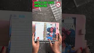 Adding To My Teens Sinking Fund #shorts