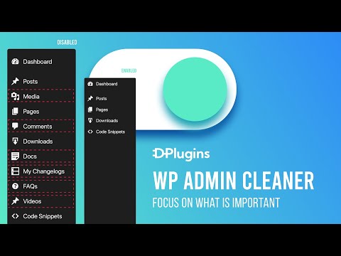 WP Admin Cleaner