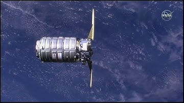 Cygnus NG-11 "SS Roger Chaffee" Rendezvous, Grapple, & Berthing (time lapse)