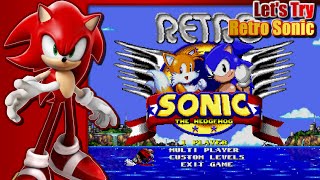 Let's Try Retro Sonic
