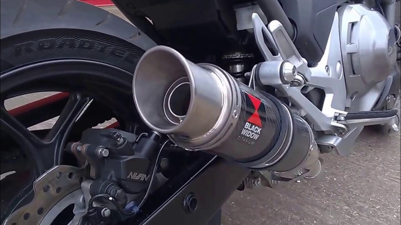 BLACK WIDOW EXHAUSTS NC 700 750 & INTEGRA RACE EXHAUST SYSTEM