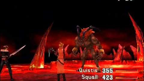 Final Fantasy VIII No Junction,Low Level Boss 01-Ifrit