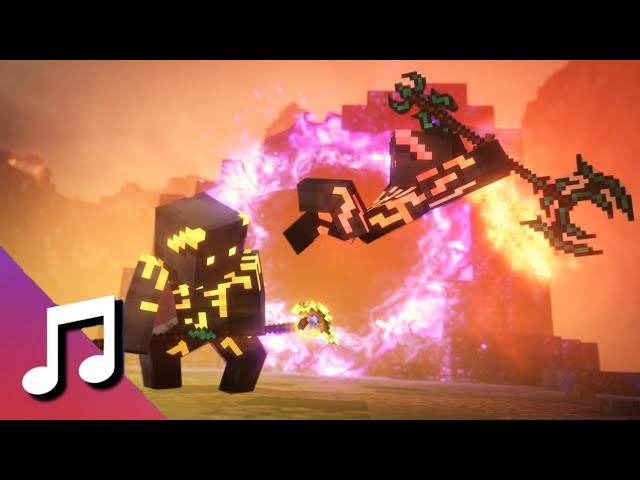 Legends never die, Official Minecraft Music video