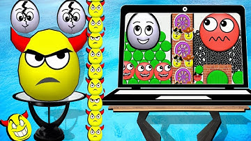 Satisfying mobile game play - 1001 draw To Smash Vs Hide Ball IOs | Mix Gameplay u0026 run #0081