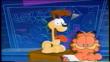 Garfield and Friends 'Spokesman' Cartoon Network Promo TV Commercial