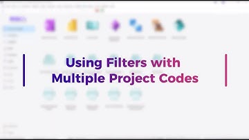 SQL View - Using Filters with Multiple Project Codes