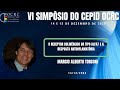 OCRC - VI Simpósio - Marcio Alberto Torsoni - O receptor colinérgico do tipo alfa7 e a resposta ....