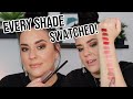 SWATCHING ALL OF THE NEW ABH LIPSTICKS & LINERS!