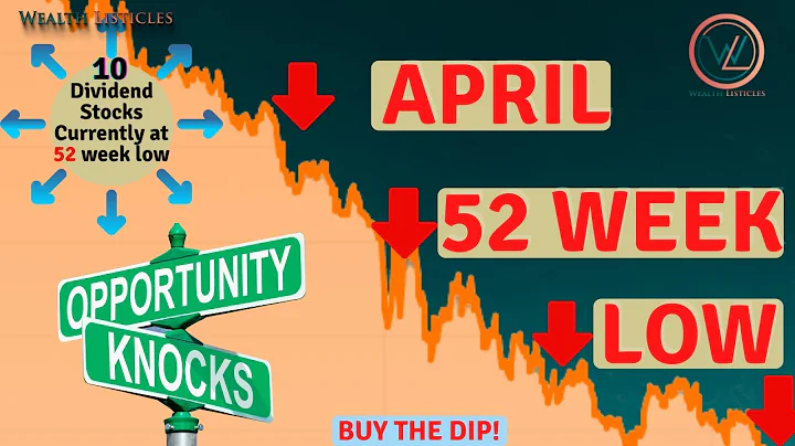 10 Great Dividend Stocks trading at 52 Week low in APRIL | For high Passive Income🔥 BUY THE DIP NOW!