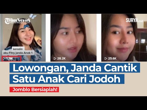 Jomblo Bersiaplah! Janda Cantik Satu Anak Cari Jodoh di Medsos