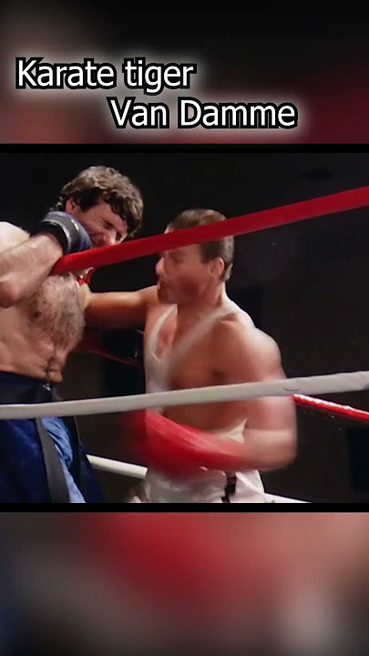 Karate tiger Jean Claude Van Damme Тигр карате Ван Дам