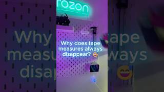 3D Printed Tape Measure Holder for IKEA Skådis #irozon #3dprinting #satisfying #homelab #ikea